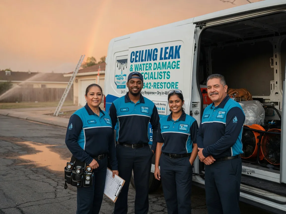 Ceiling Leak Cleanup company in Knik Fairview, AK
